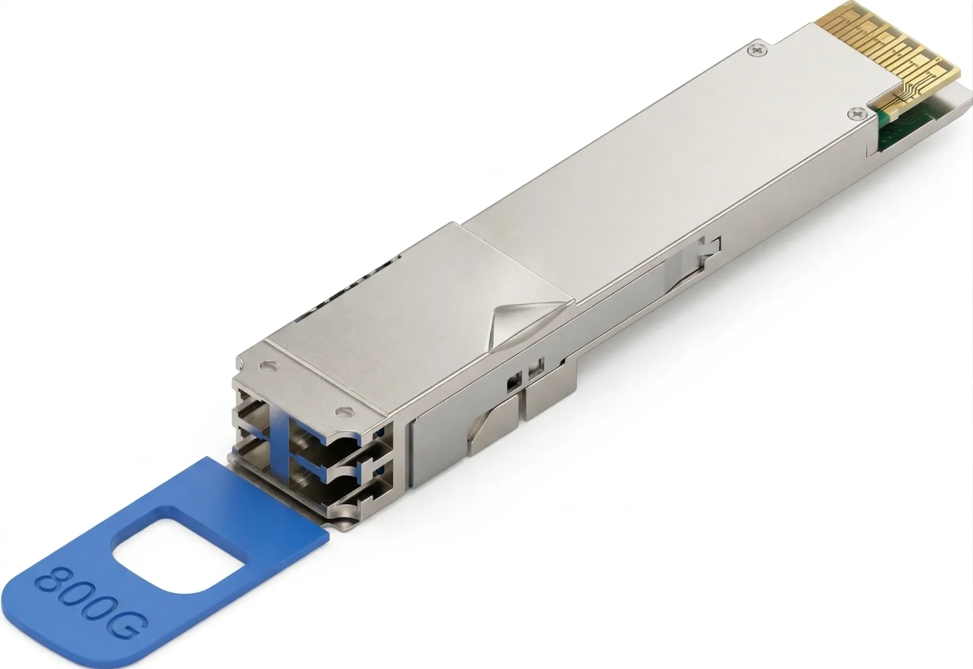 [EN-QDD800-2LR4] 800G QSFP-DD 2xLR4 transceiver, dual duplex LC Interface, up to 10km,